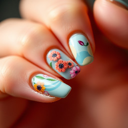 summer colorful mismatched designs minimalist