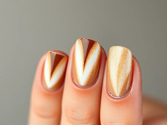 coffee latte art but with hot chocolate