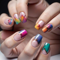 Simple and original colorful