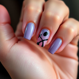 create a press on nail set using these Hex colors #C3E6E1 , #00FFEF , #FF889E , #FDB9C7 .