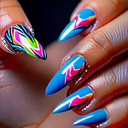 long stiletto's