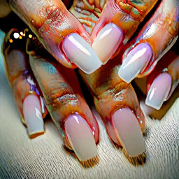 sophisticated, glossy manicure on medium-length, almond-shaped nails featuring a modern twist on the classic baby boomer or French ombre style. Most of the nails display a seamless, soft gradient that fades from a translucent, milky blush pink at the base into a soft white tip. The ring finger serves as a delicate accent nail, highlighted by a subtle, curved French tip adorned with a fine leopard print pattern. Adding a final touch of sparkle, a small, clustered arrangement of tiny, shimmering iridescent rhinestones is carefully placed right at the cuticle line of the accent nail