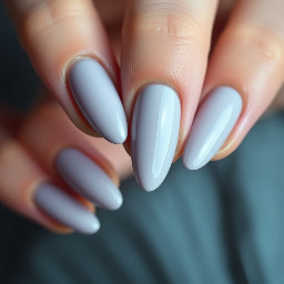 minimalist color almond shaped