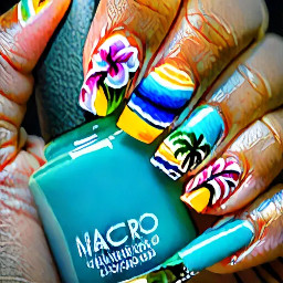 outer banks north carolina vibes, summery, round/almost short, only normal gel and blooming gel