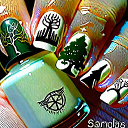 Can I have very simple lotr nails where the pinky fingernail has part of the map and the ring fingernail has the one ring and the middle fingernail has a hobbit door and the pointer fingernail has the white hand of Saruman and the thumb fingernail has the Gondor tree pls