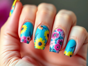 Original Summer design with fluor colors