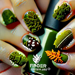 Moss textures Mushrooms Tree bark Ferns Fallen leaves Acorns Tiny insects Earthy matte finishes with dewdrop gloss accents