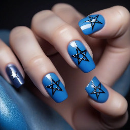blue as above so below pentagram