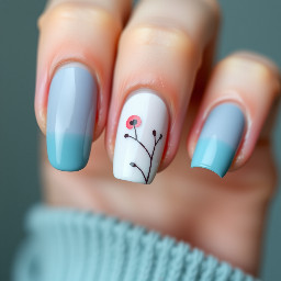 minimalist color cute seign