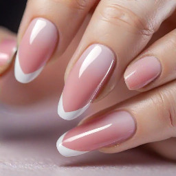Xxxxxl French nails