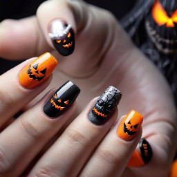 Halloween nails