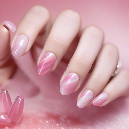 Pink Cat-Eye and Solid Color Mix (貓眼跳色)What it is: You alternate fingers using the magnetic pink cat-eye gel on 6 fingers, and a matching creamy solid pastel/nude pink gel on the remaining 4 fingers.. also no light pink it should be dark pink but not too dark. More medium