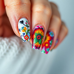 Simple and original colorful