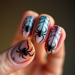 Halloween spiders