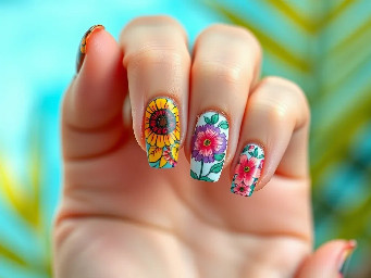 summer colorful mismatched designs