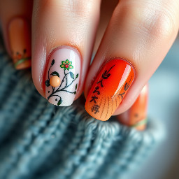 Classic nail design