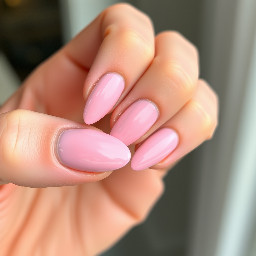 Baby pink almond