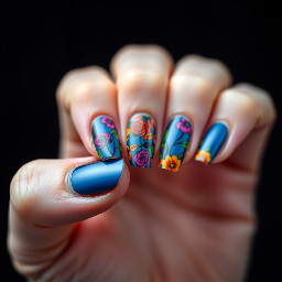 Simple and original colorful