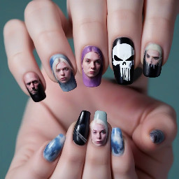 Index finger: Stranger in the Alps by Phoebe Bridgers cover, middle finger: Punisher by Phoebe Bridgers cover, ringer finger: the record by boygenius cover, pinky finger: lost weekend by phoebe bridgers cover
