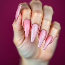 long stiletto's