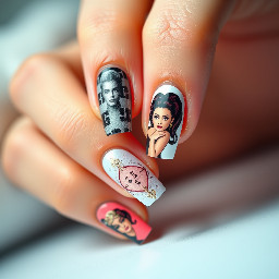 Ariana Grande album nails