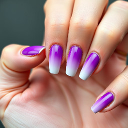 purple white yellow