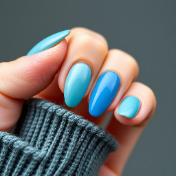 minimalist color almond shaped easy design