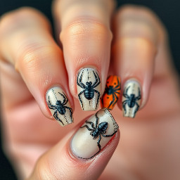Halloween spiders