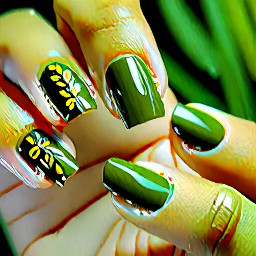 gua mau buat nail art dreess gua warna hijau olive green gituu nah ini bat ibu ibu jd make it classy yaa dan jangan mati warnanya