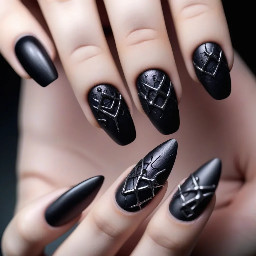 dark cybersigilism gothic theme the name Lee on the fingers and chrome