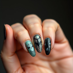 witchy nails