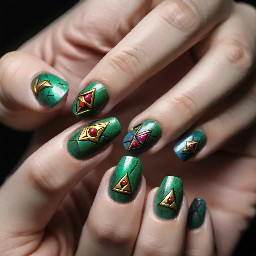Zelda ocarina of time spiritual stone nails