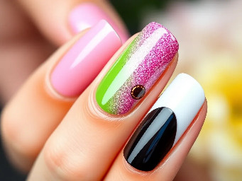 simple fairycore inspired. available colors: chrome green, light pink, sparkly pink, cat eye pink-purple, chocolate brown, yellow, black, white, iridescent blue