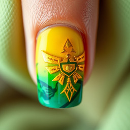 Zelda ocarina of time nails